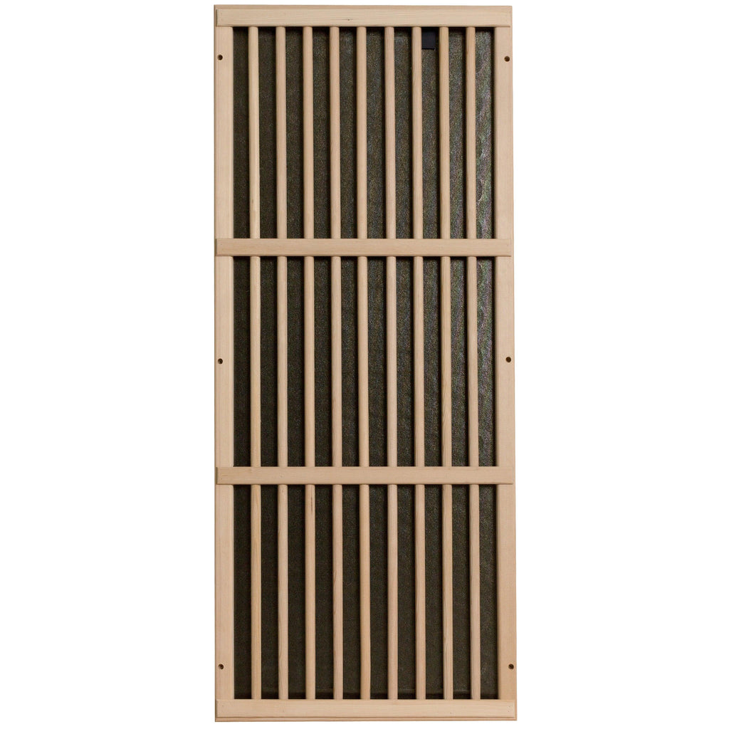2-Person Carbon Infrared Sauna - Canadian Hemlock Wooden Sauna