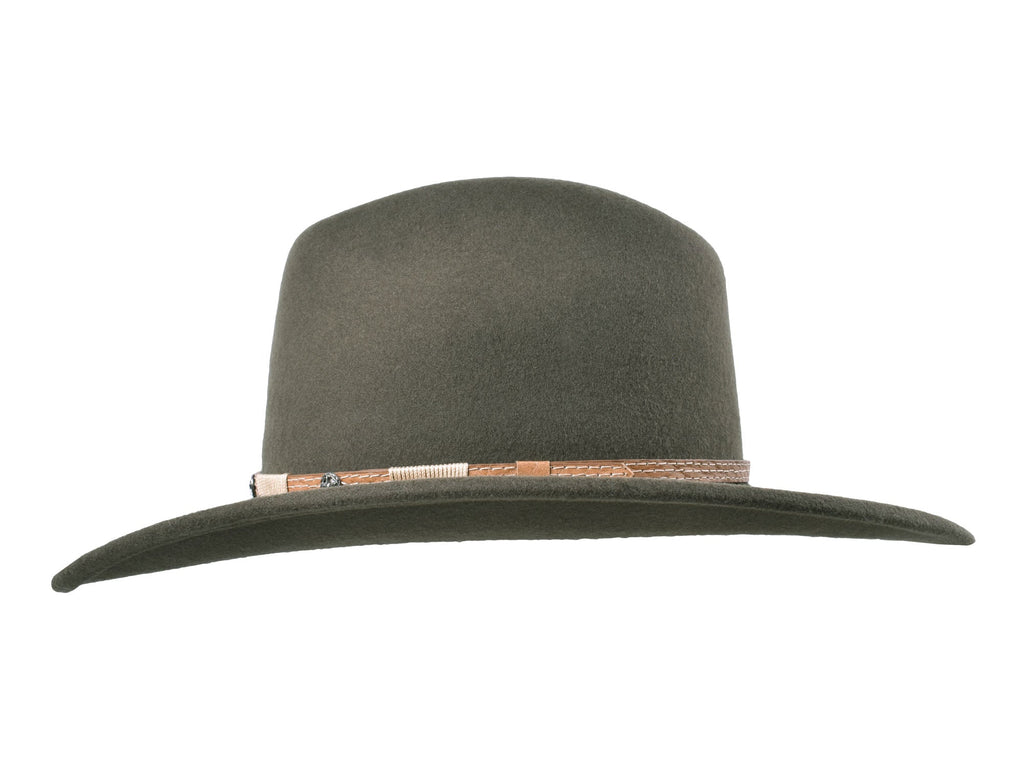 Outdoor Merino Wool Felt Hat for Long Trails - Alphamona