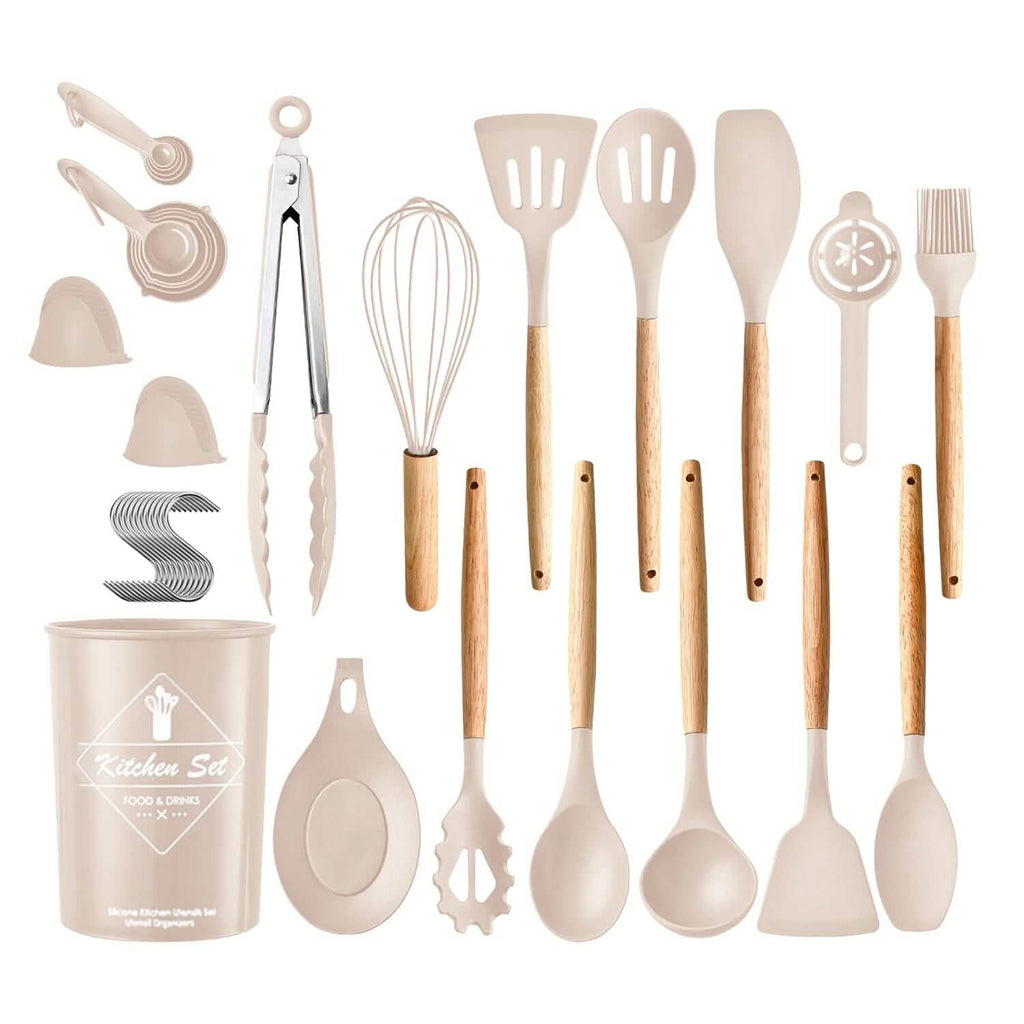 35-Pieces: Kitchen Cooking Utensils Set
