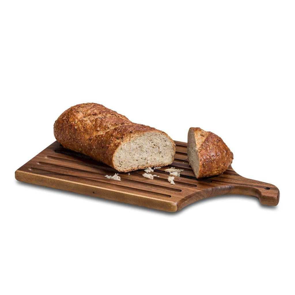 Reversible Cutting Board - Slotted Bread Board for Versatile Food Prep - Alphamona
