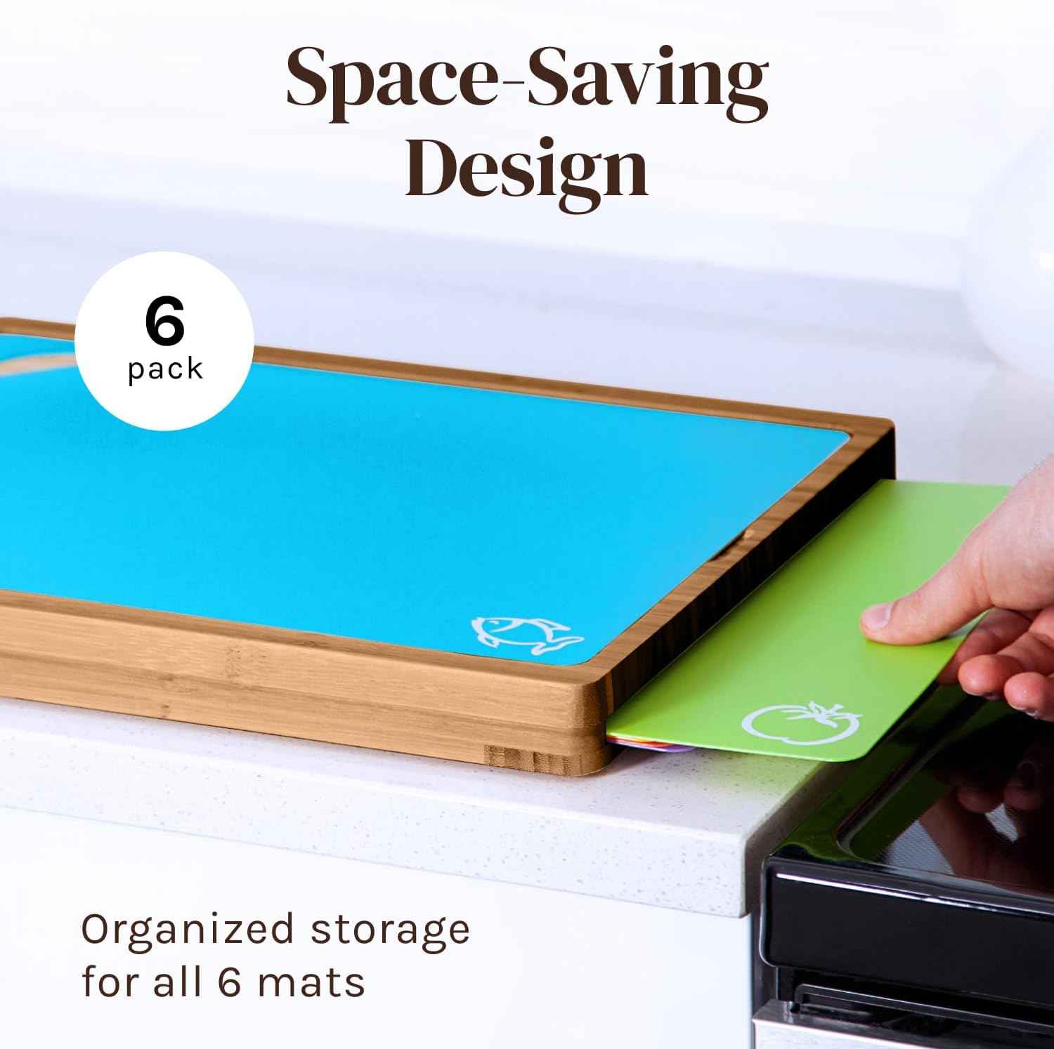 Bamboo Cutting Board - Eco-Friendly Kitchen Essential for All Cooking Needs - Alphamona