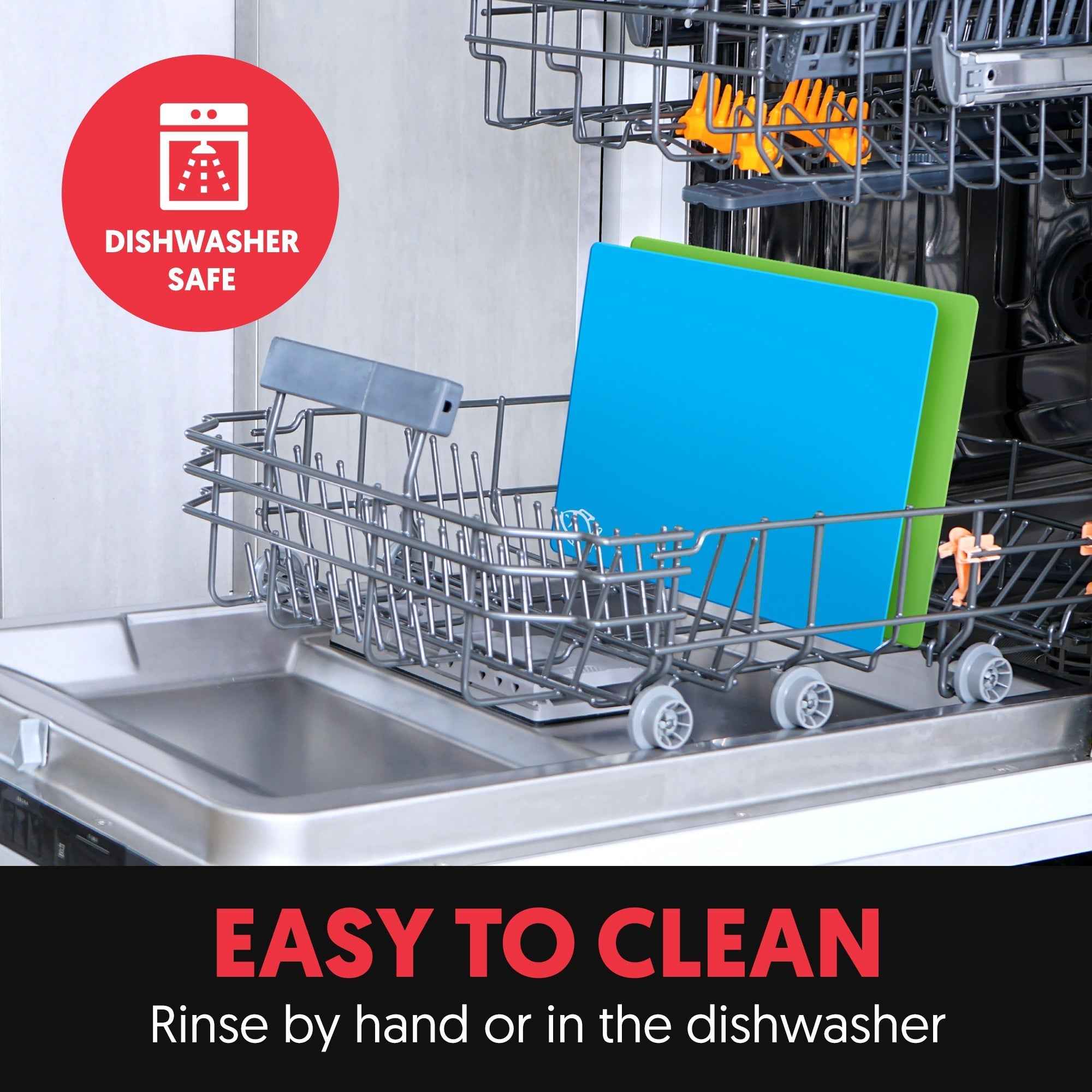 Ginsu Cutting Board Set - Bamboo Wood Cutting Boards for Every Kitchen - Alphamona