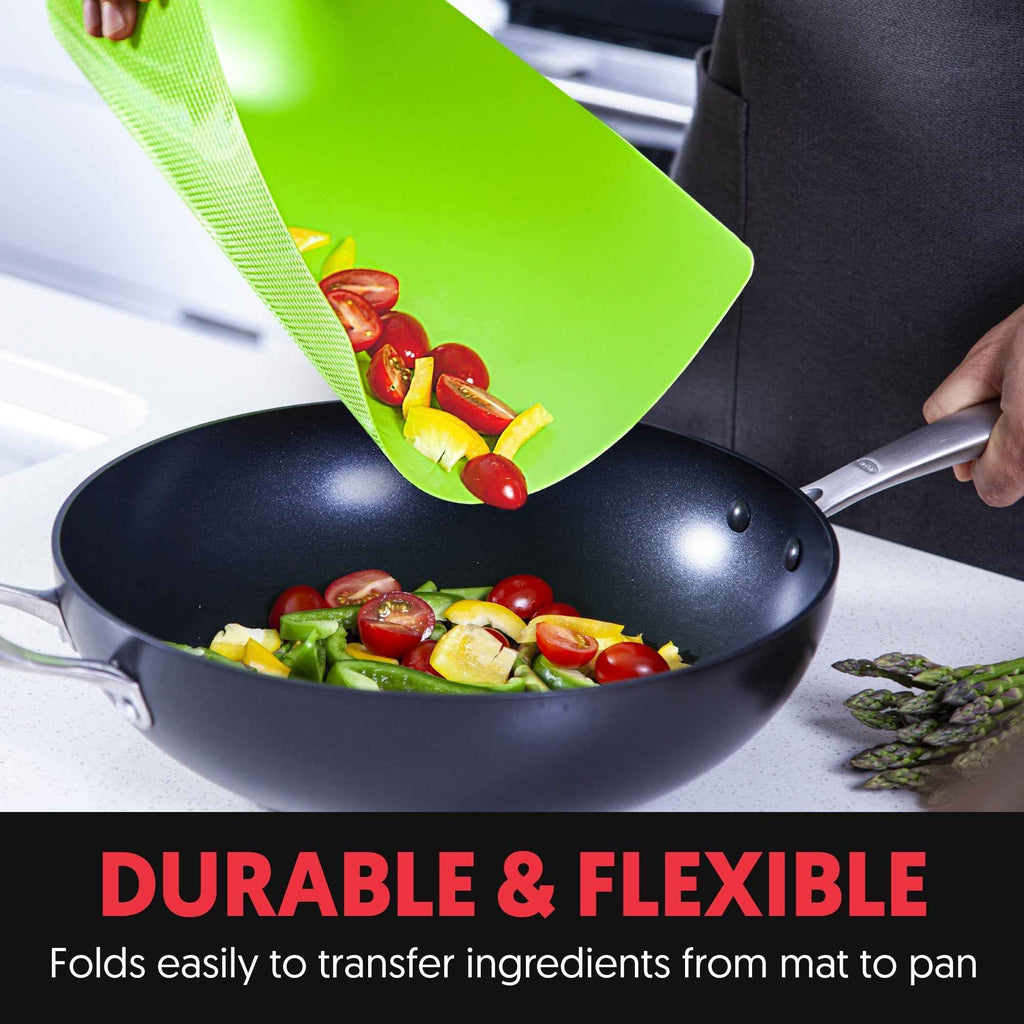 Ginsu Cutting Board Set - Bamboo Wood Cutting Boards for Every Kitchen - Alphamona