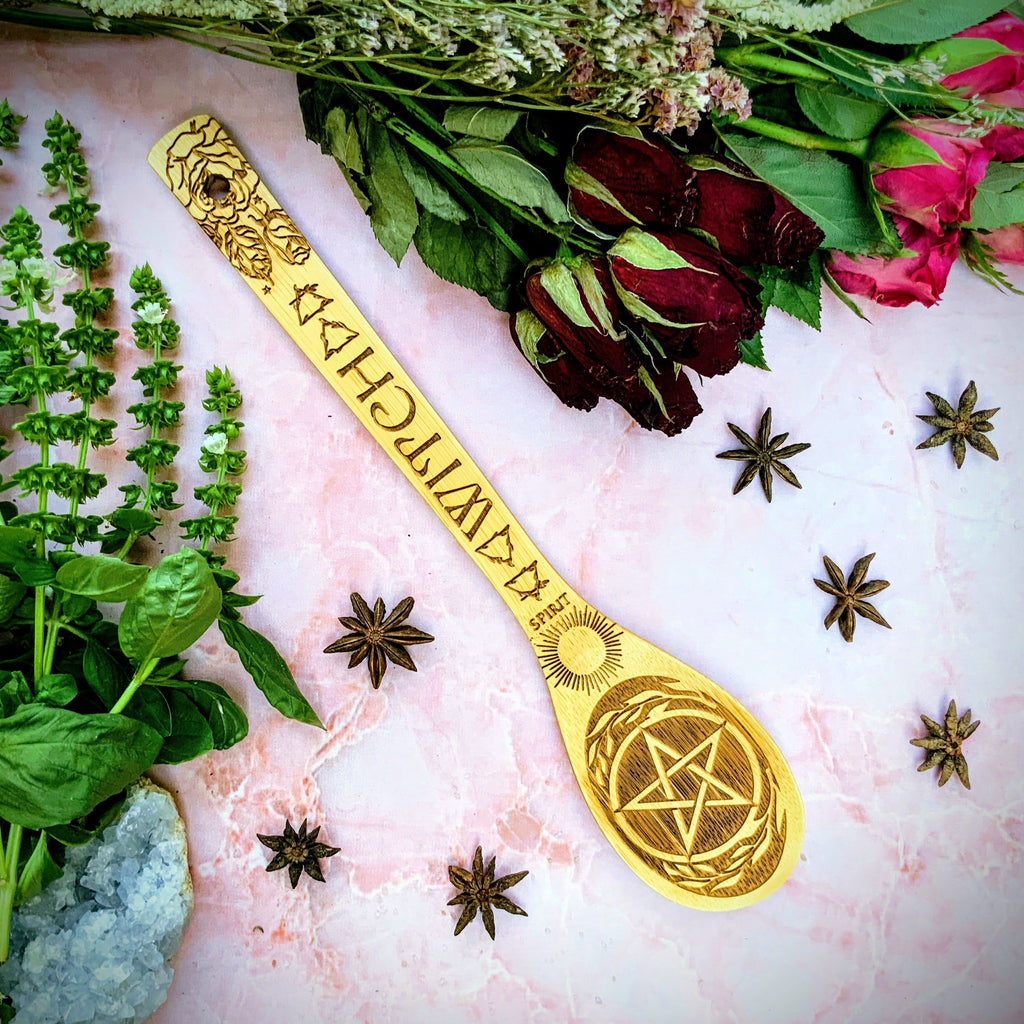 5 Elements Bamboo Kitchen Utensils Set for a Stylish Culinary Experience - Alphamona