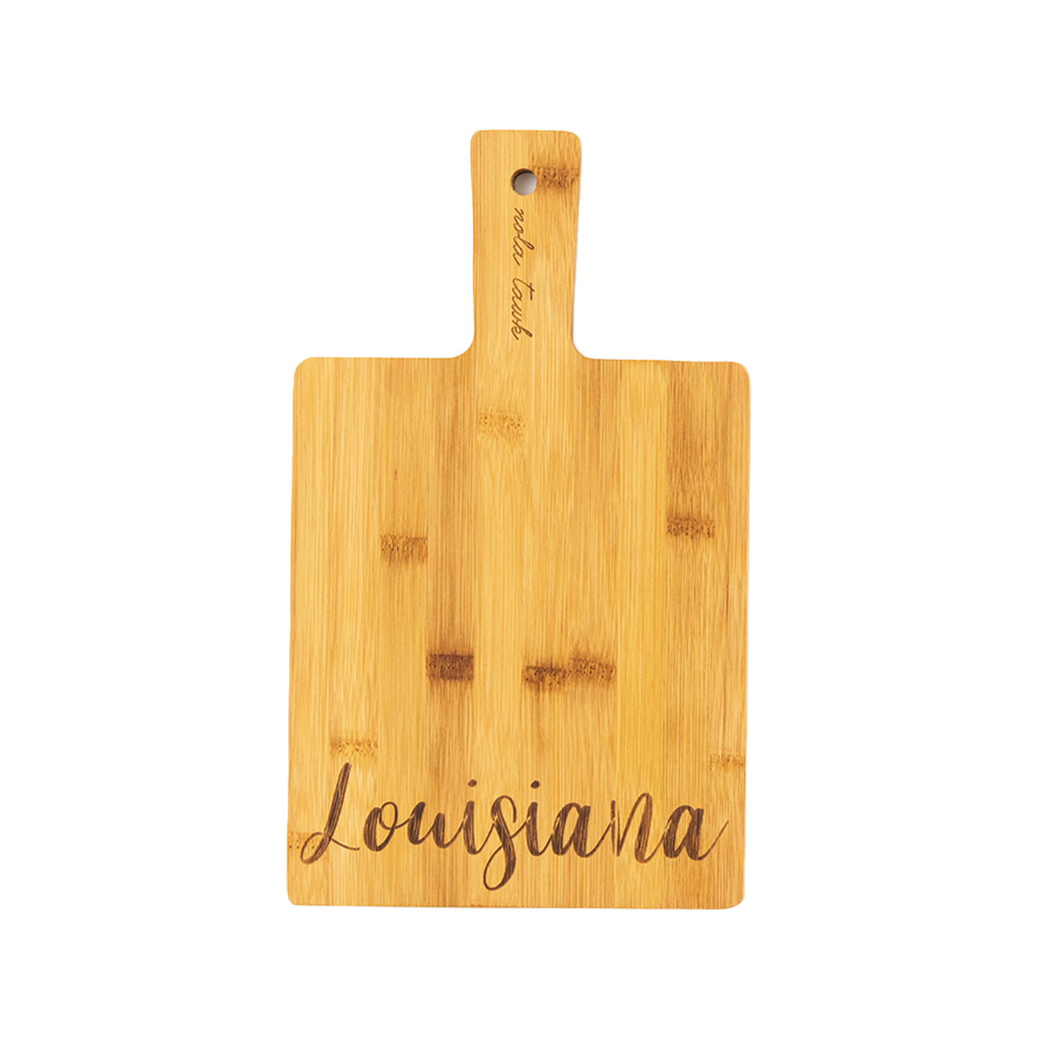 Louisiana Bamboo Cutting Board - Eco-Friendly Kitchen Essential - Alphamona