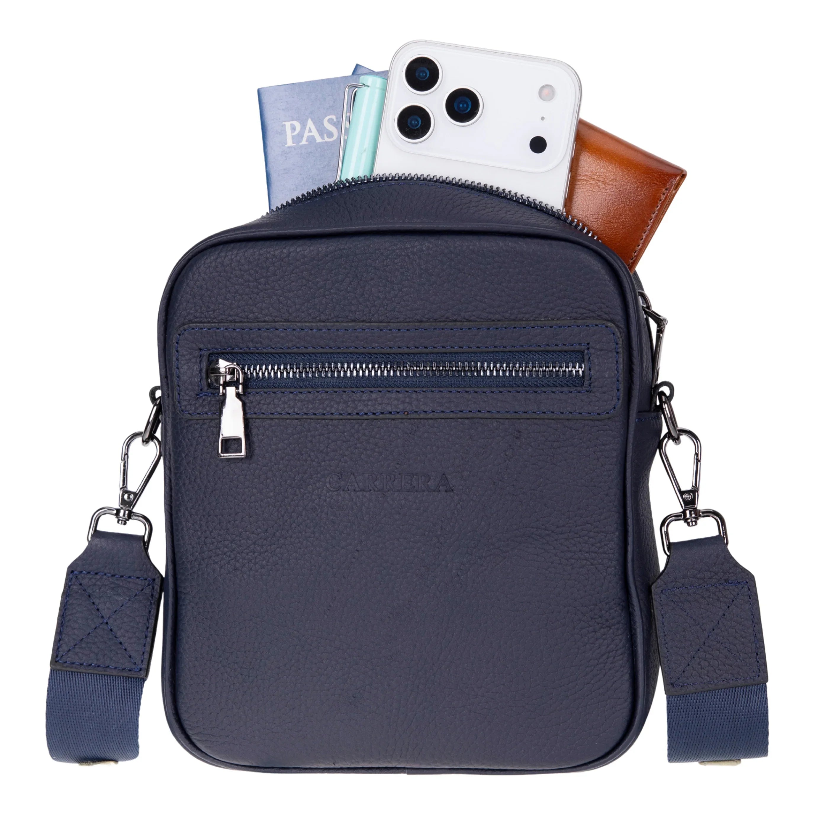 Carrera Torvane Leather Men's Handbag