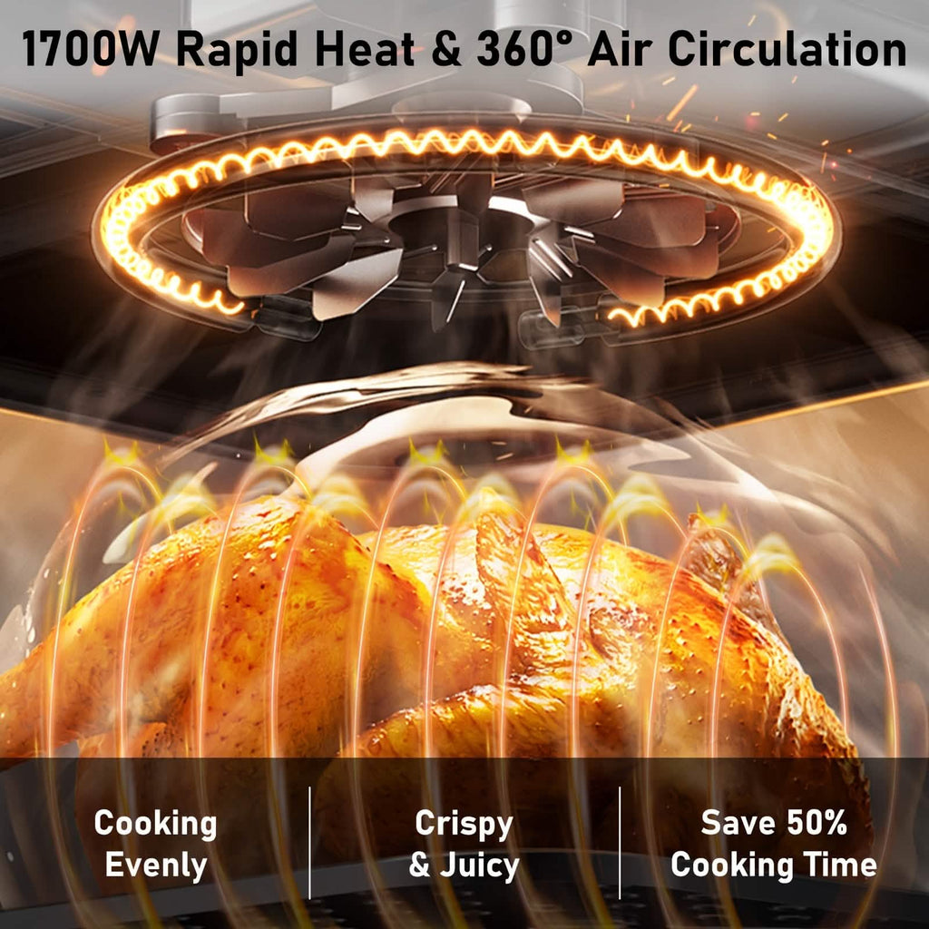 12QT 12-in-1 Smart Air Fryer Oven