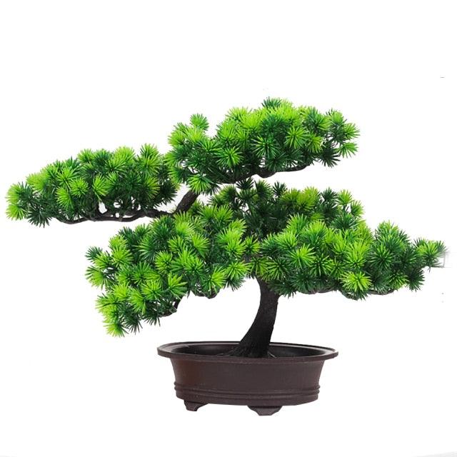 New Festival Potted  Simulation Decorative Bonsai Home Office Pine Tree Gift Ornament