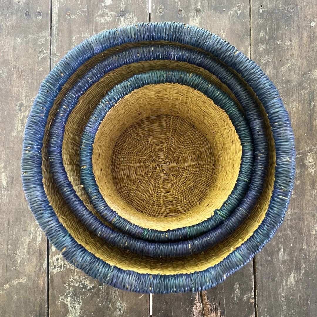 Blue Nesting Canister Set