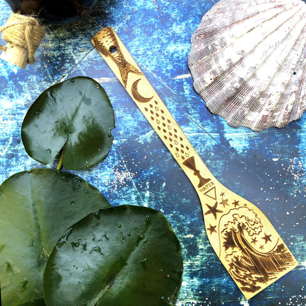 5 Elements Bamboo Kitchen Utensils Set for a Stylish Culinary Experience - Alphamona